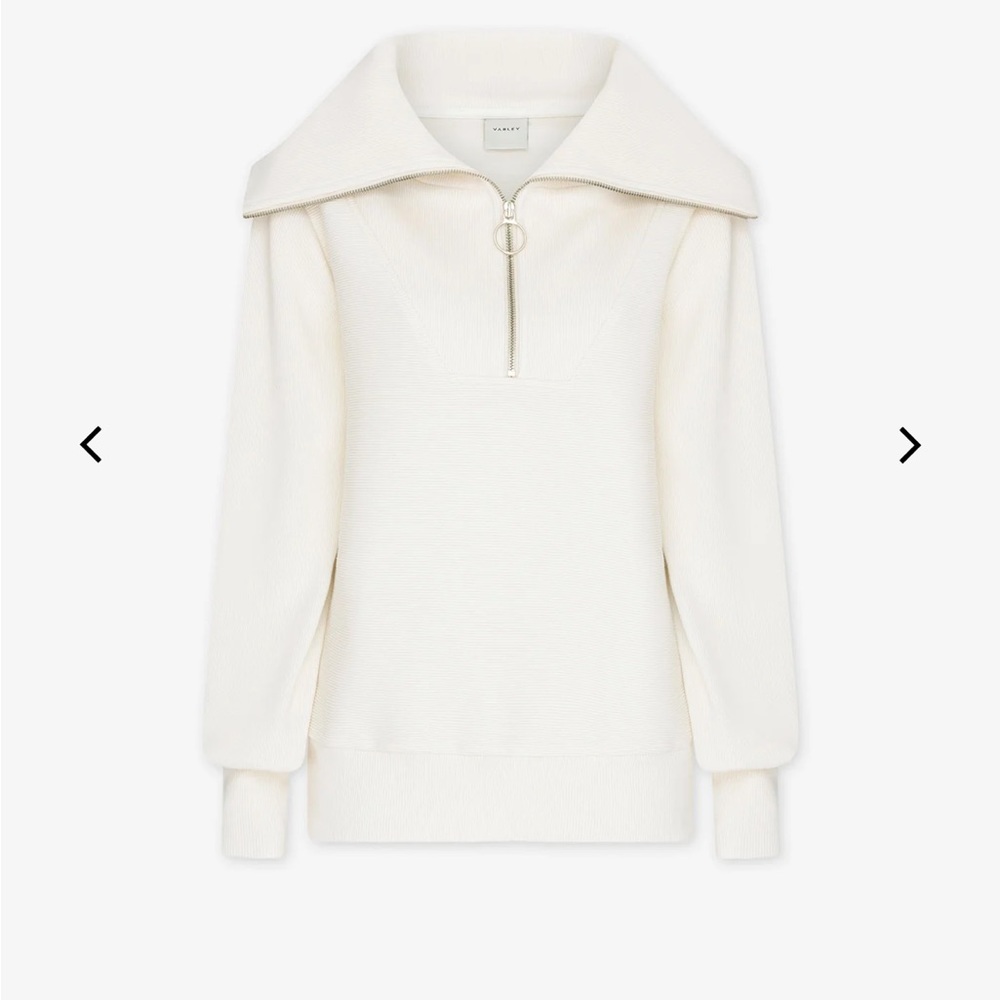 NWT Varley Ivory Pullover M